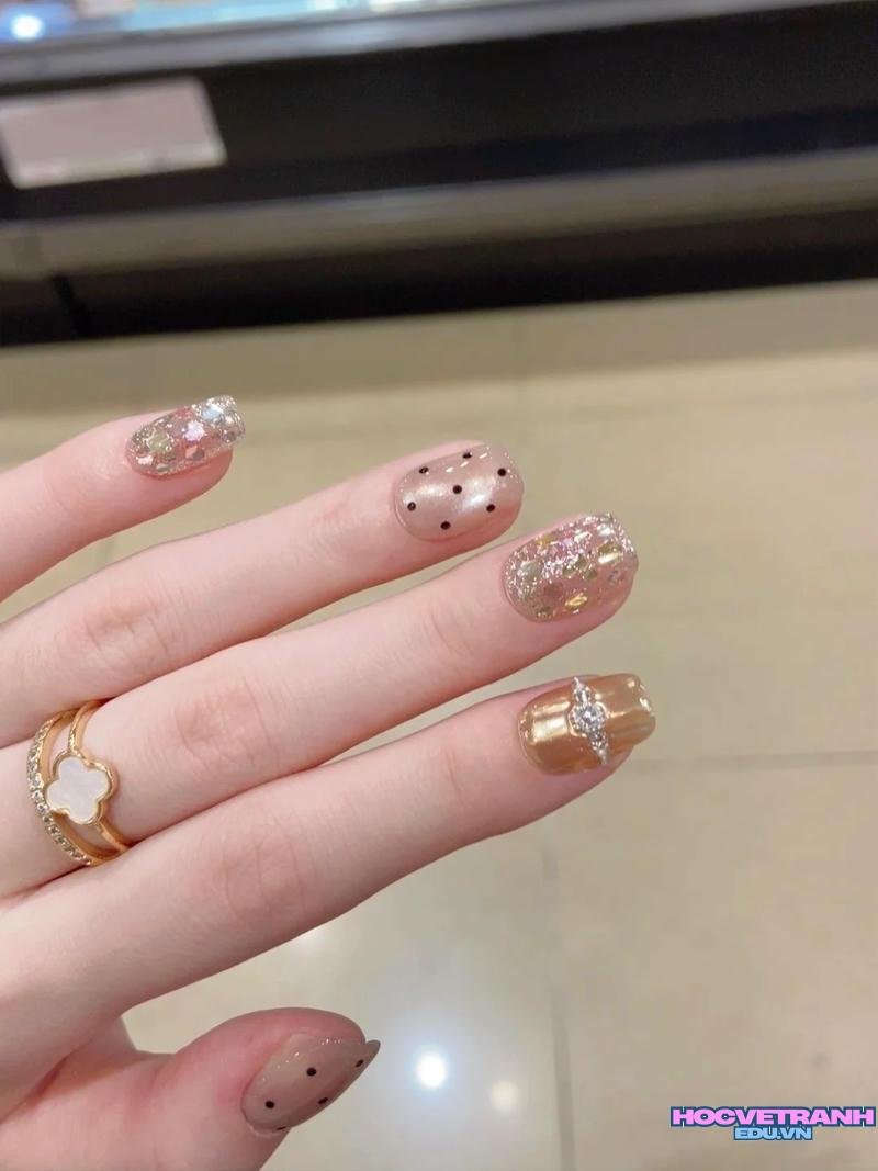 Bộ sưu tập ảnh nail nhũ chất lượng cao