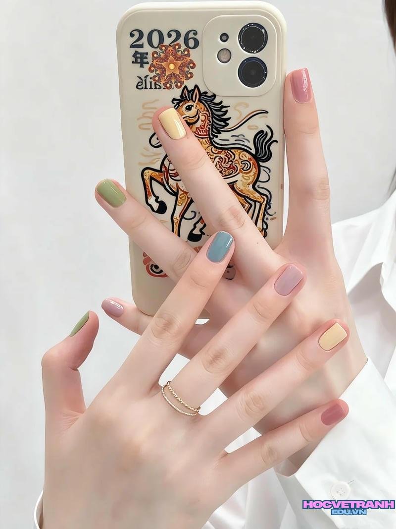 Bộ sưu tập ảnh nail pastel chất lượng cao