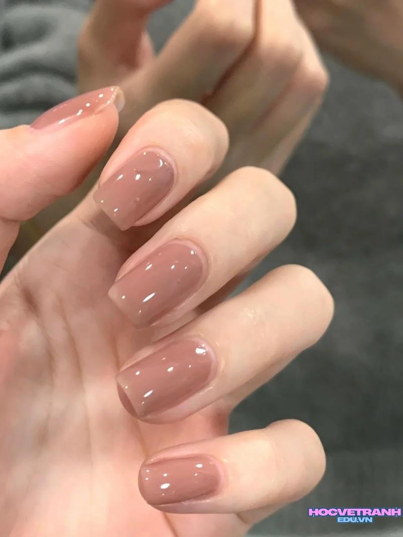 Bộ sưu tập ảnh nail sơn trơn trend nhất