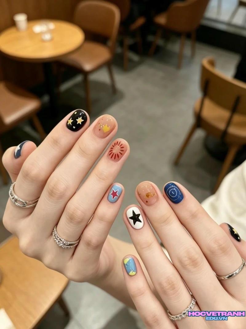 Bộ sưu tập ảnh nail vẽ mới nhất