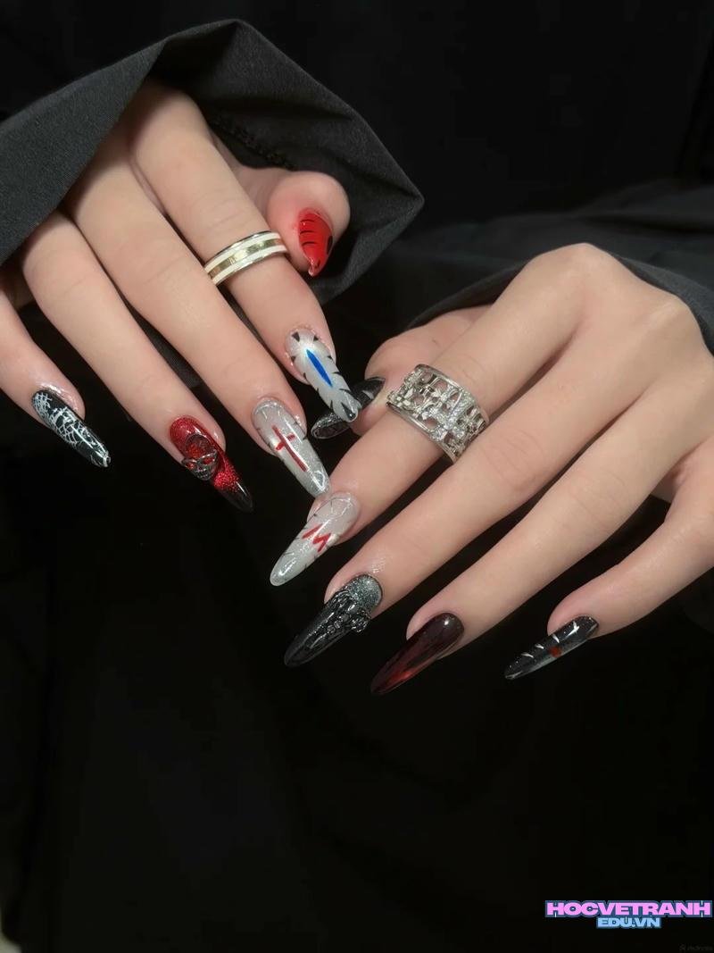 Khám phá ảnh nail halloween đẹp nhất