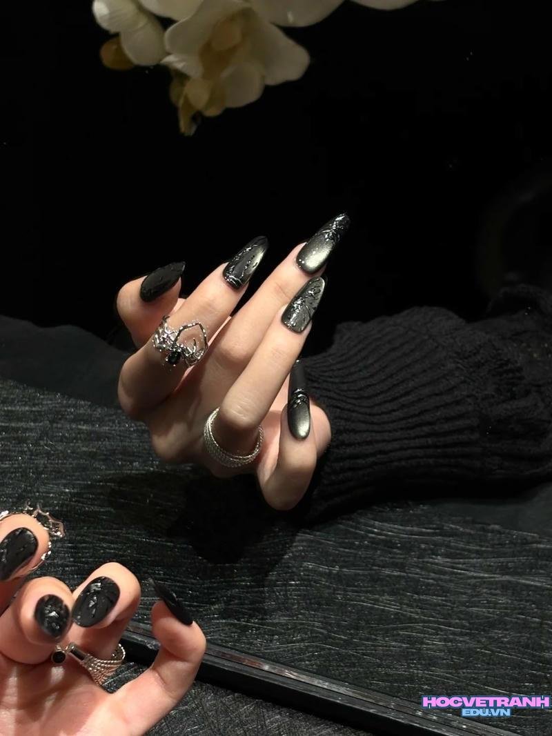 Khám phá ảnh nail halloween đẹp