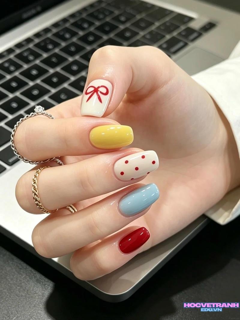 Khám phá ảnh nail mùa hè cuốn hút