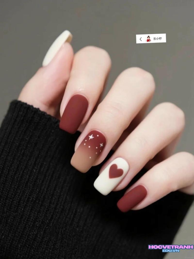 Khám phá ảnh nail nhám đẹp