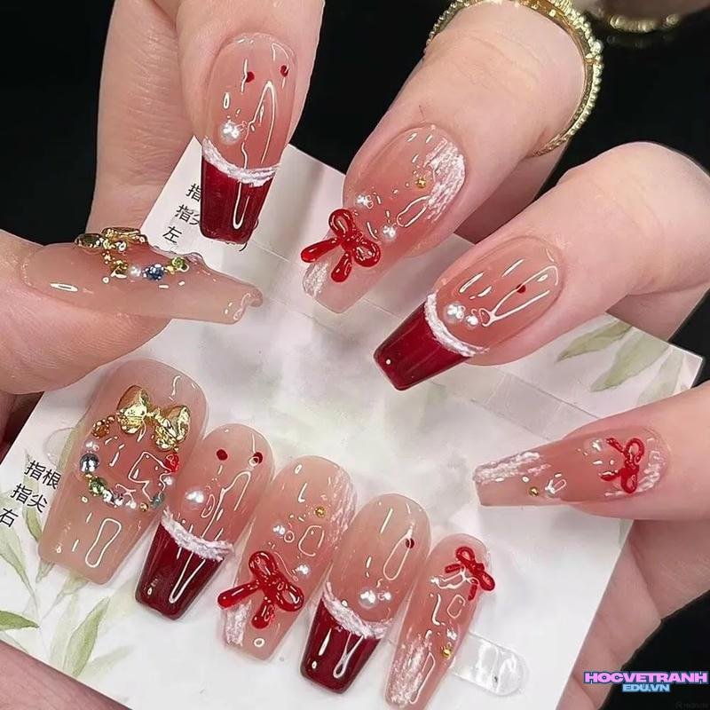 Khám phá ảnh nail noel đẹp