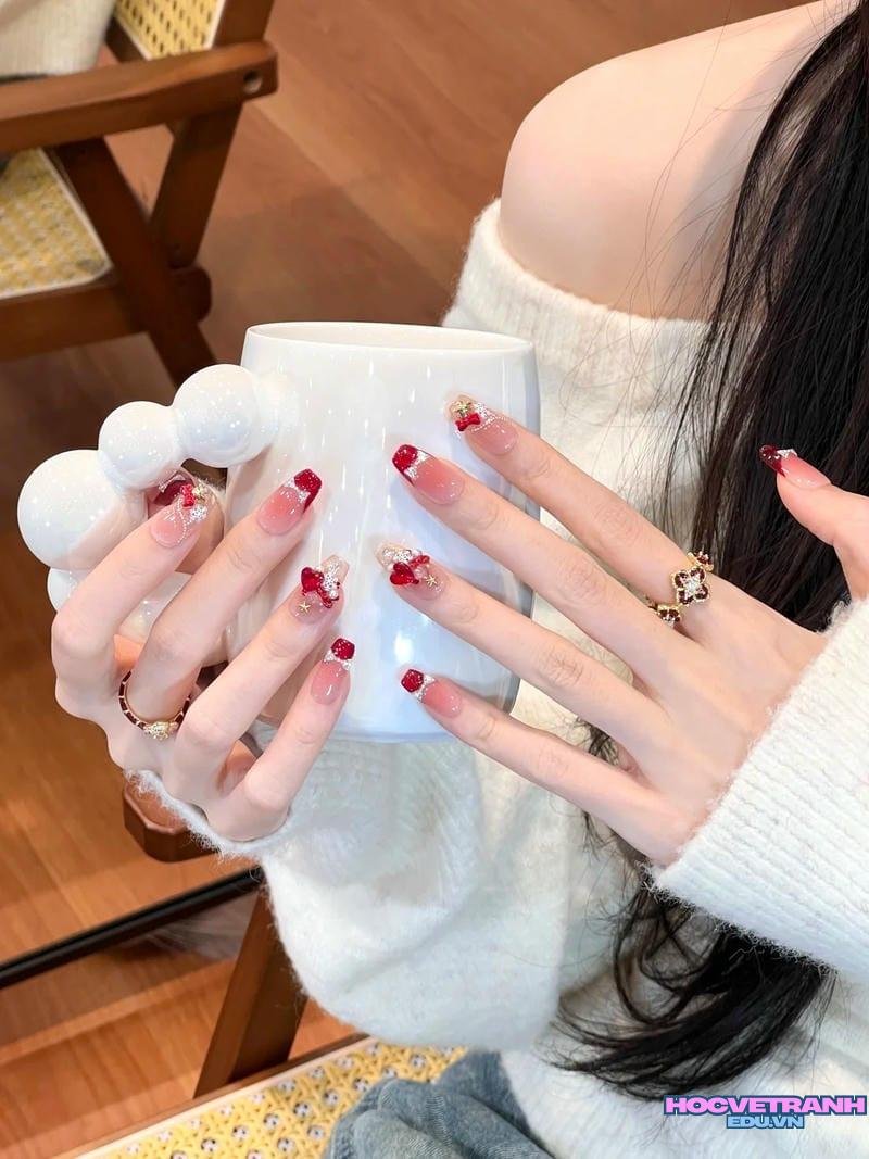 Khám phá ảnh nail noel độc đáo