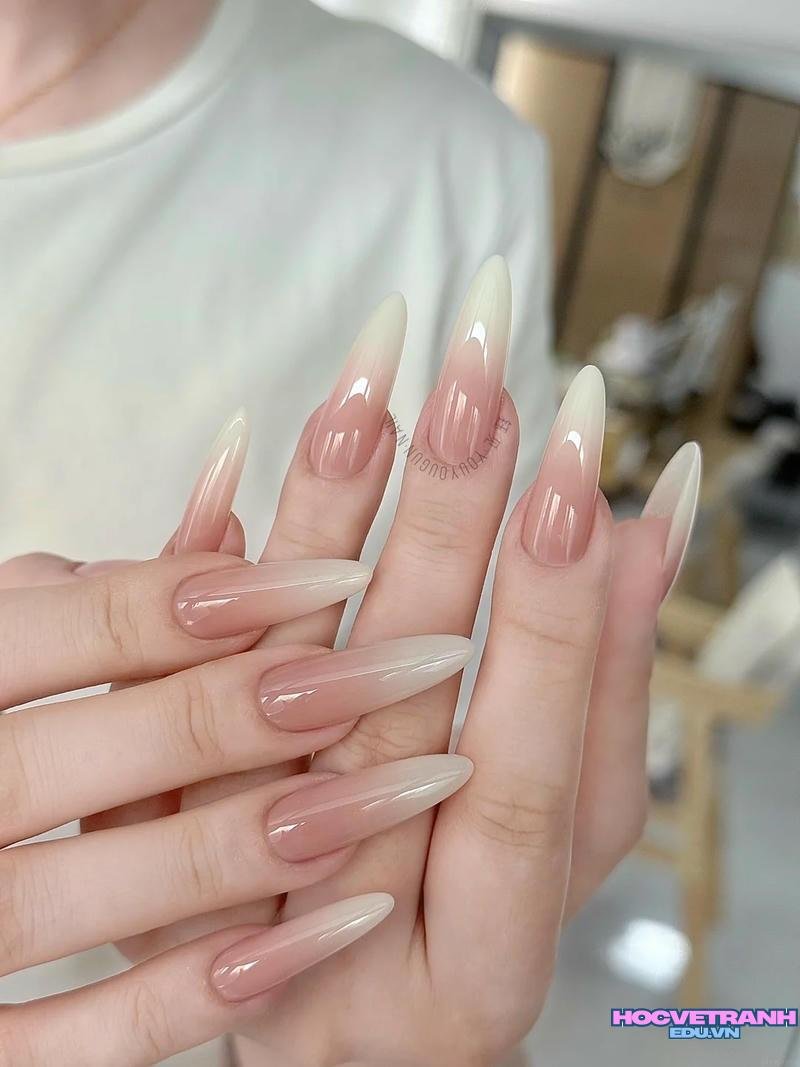 Khám phá ảnh nail omber đẹp