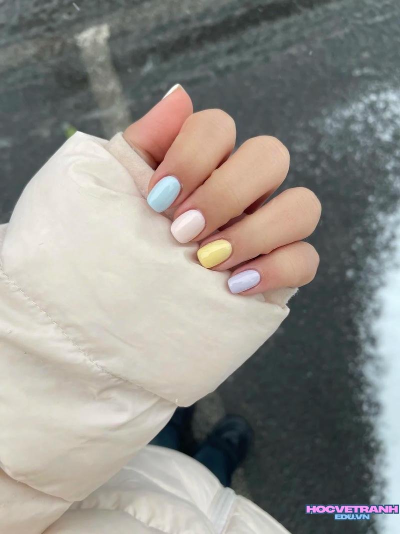 Khám phá ảnh nail pastel đẹp nhất