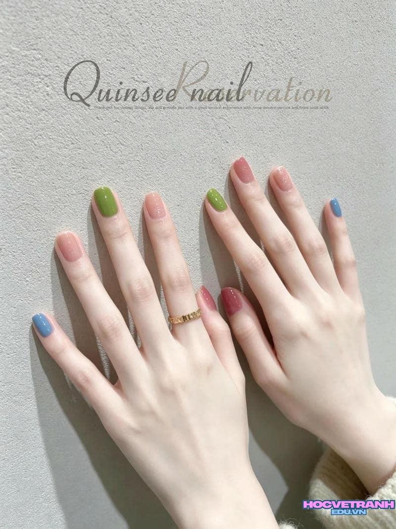 Khám phá ảnh nail pastel đẹp