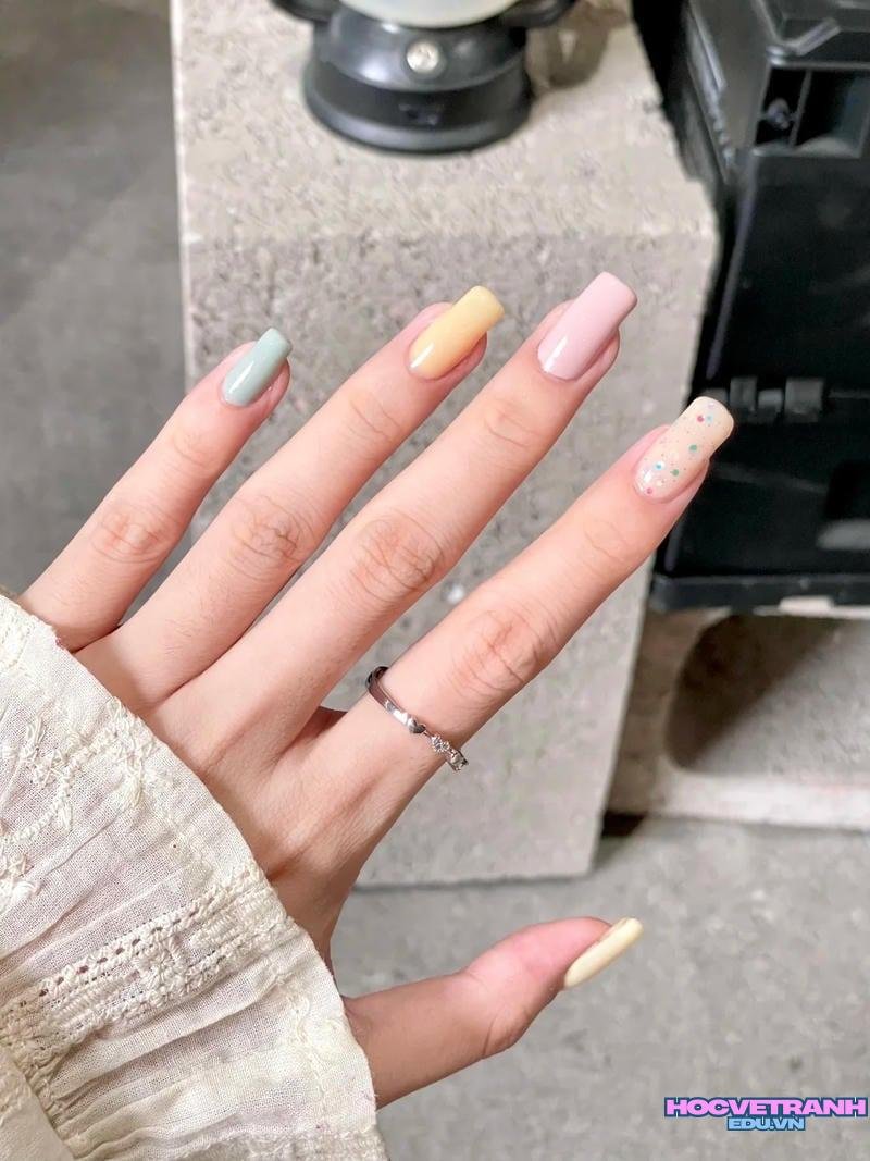 Khám phá ảnh nail pastel thu hút