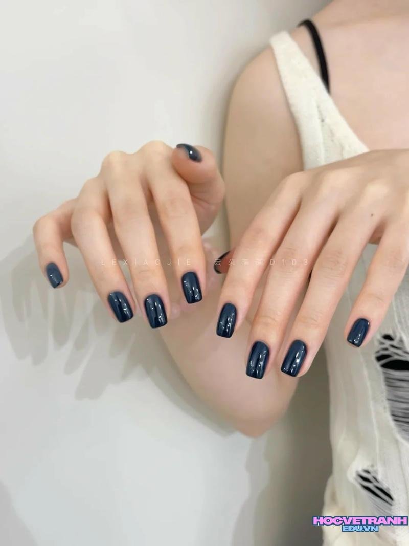 Khám phá ảnh nail sơn trơn đẹp
