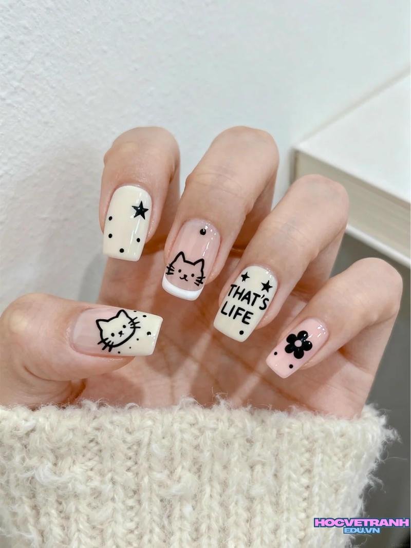 Khám phá kho ảnh nail vẽ cực đẹp