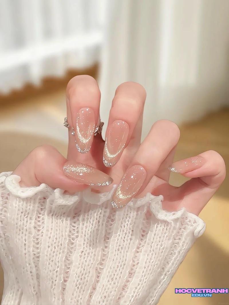 Ngắm ảnh mẫu móng tay đẹp nhẹ nhàng mới