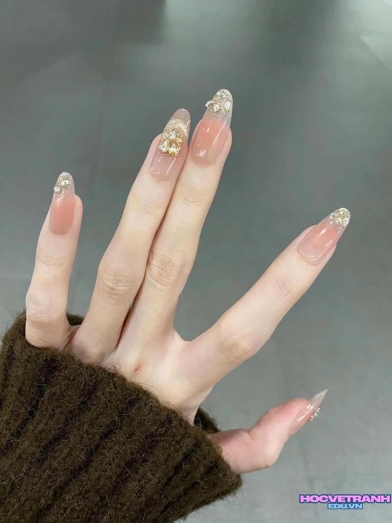 Ngắm ảnh nail đơn giản nhẹ nhàng hot