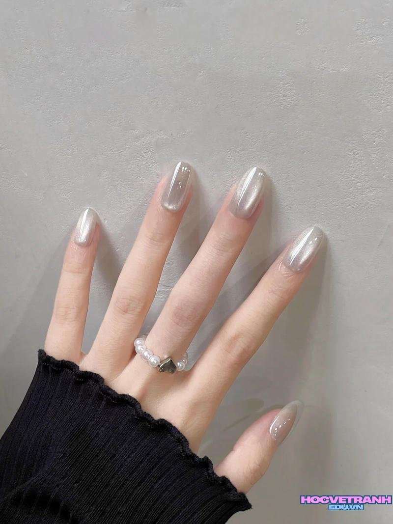 Ngắm ảnh nail hợp mệnh kim mới