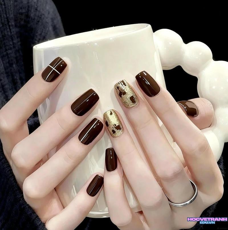 Ngắm ảnh nail hợp mệnh thổ mới