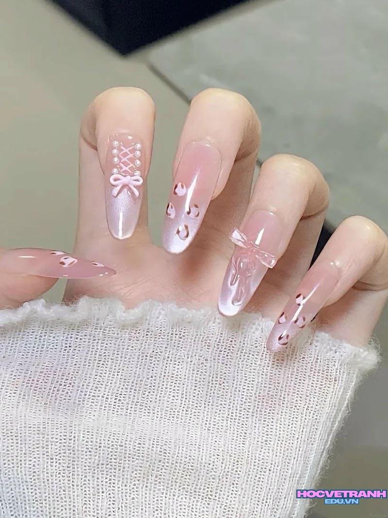 Ngắm bộ ảnh mẫu móng tay đẹp nhẹ nhàng cực hot