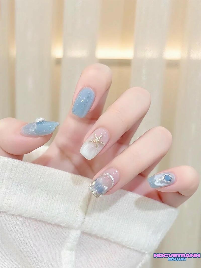 Ngắm bộ ảnh nail đi biển mới chất lượng cao
