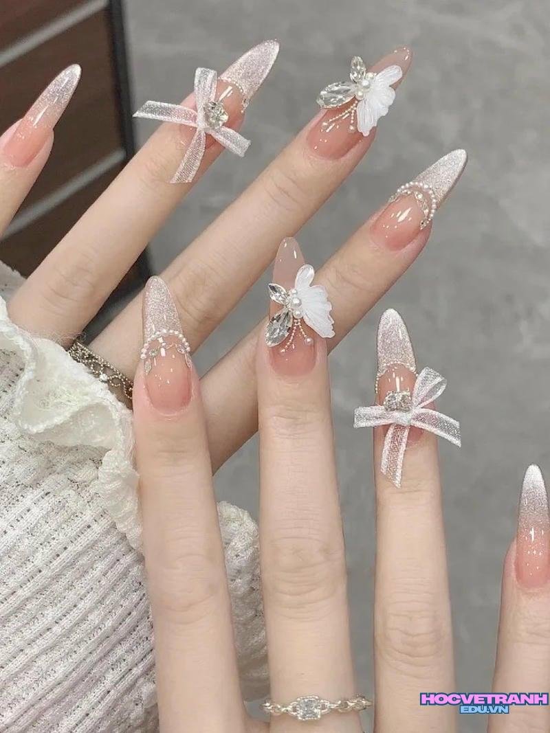 Ngắm bộ ảnh nail tiểu thư mới chất lượng cao