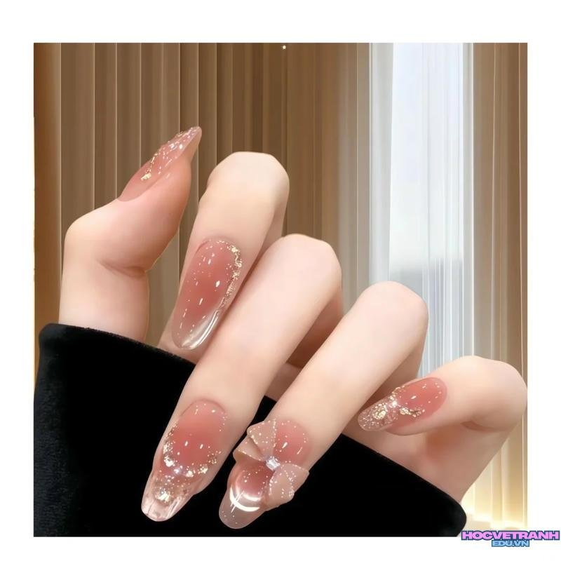 Tải ảnh nail màu hồng mới nhất
