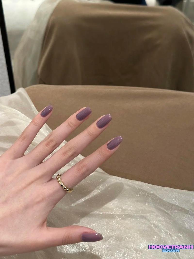 Tải về ảnh nail màu tím miễn phí