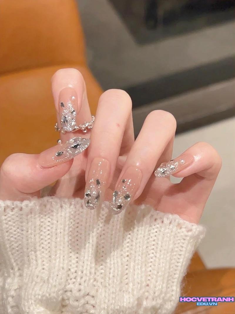 Tải về ảnh nail nhũ mới