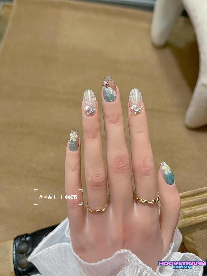 Tải về ảnh nail vỏ sò miễn phí