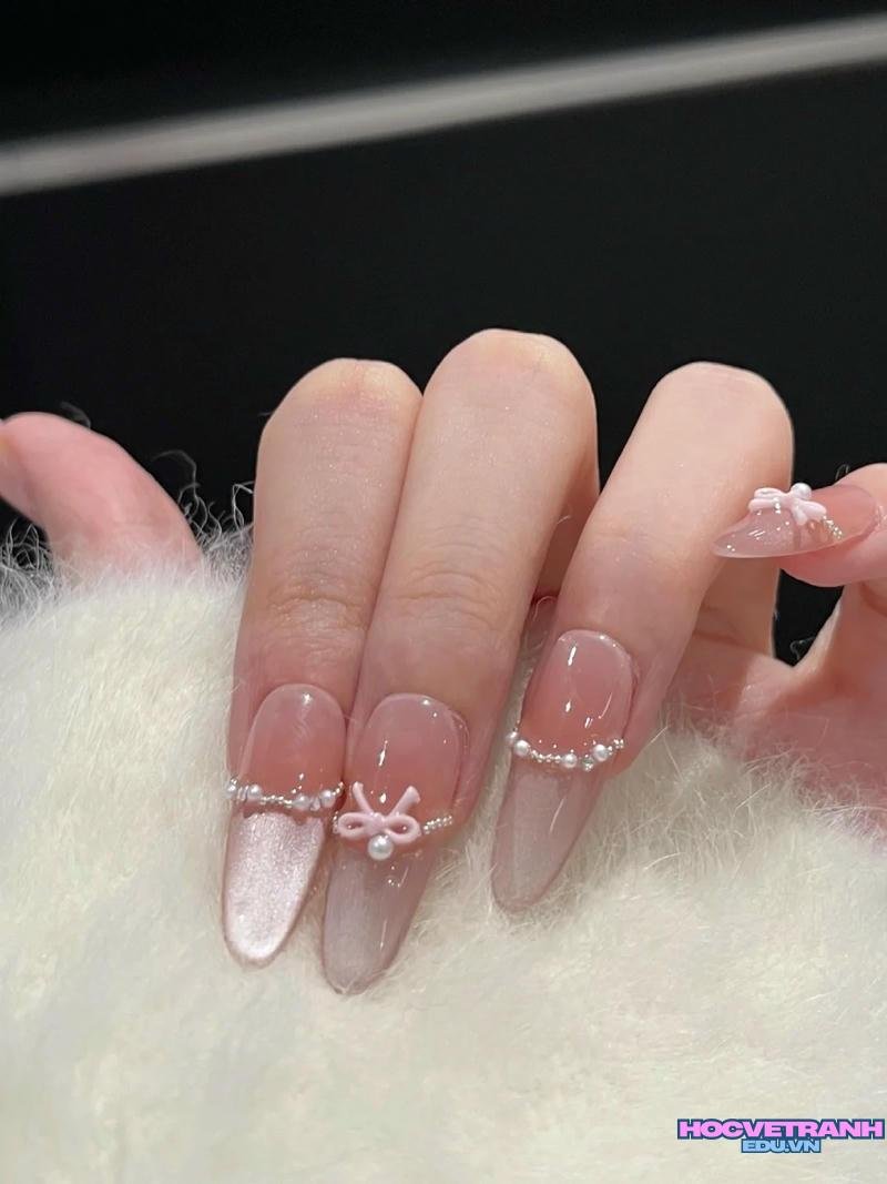 Tổng hợp ảnh mẫu móng tay đẹp nhẹ nhàng hot