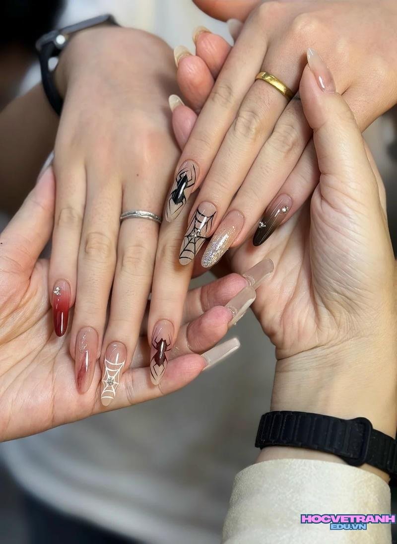 Tổng hợp ảnh nail halloween chất lượng nhất