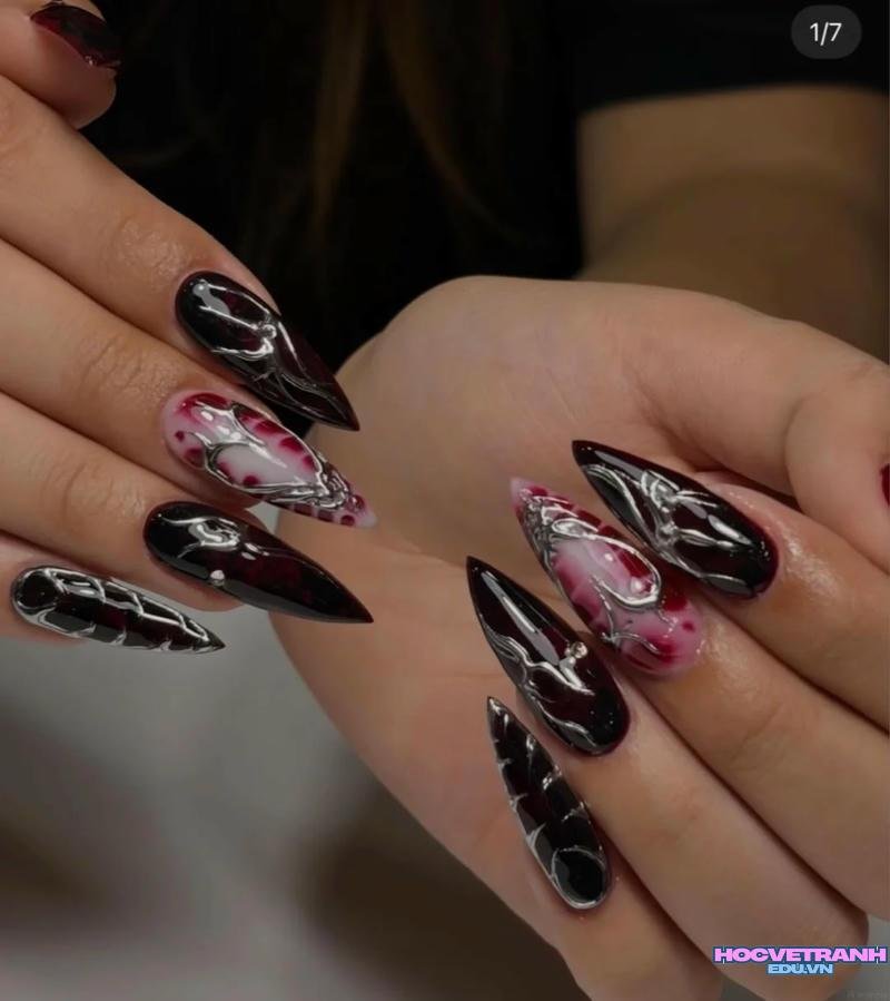 Tổng hợp ảnh nail halloween hot