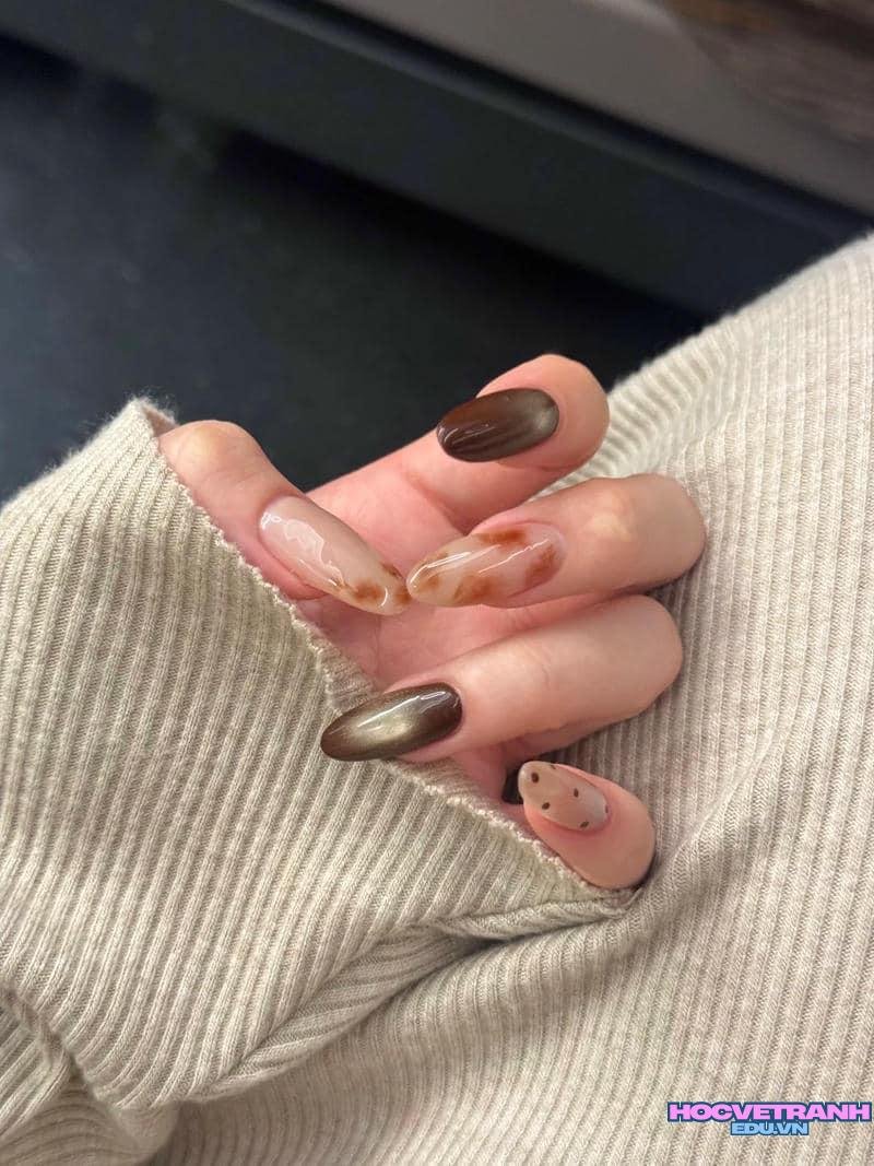 Tổng hợp ảnh nail mùa thu hot