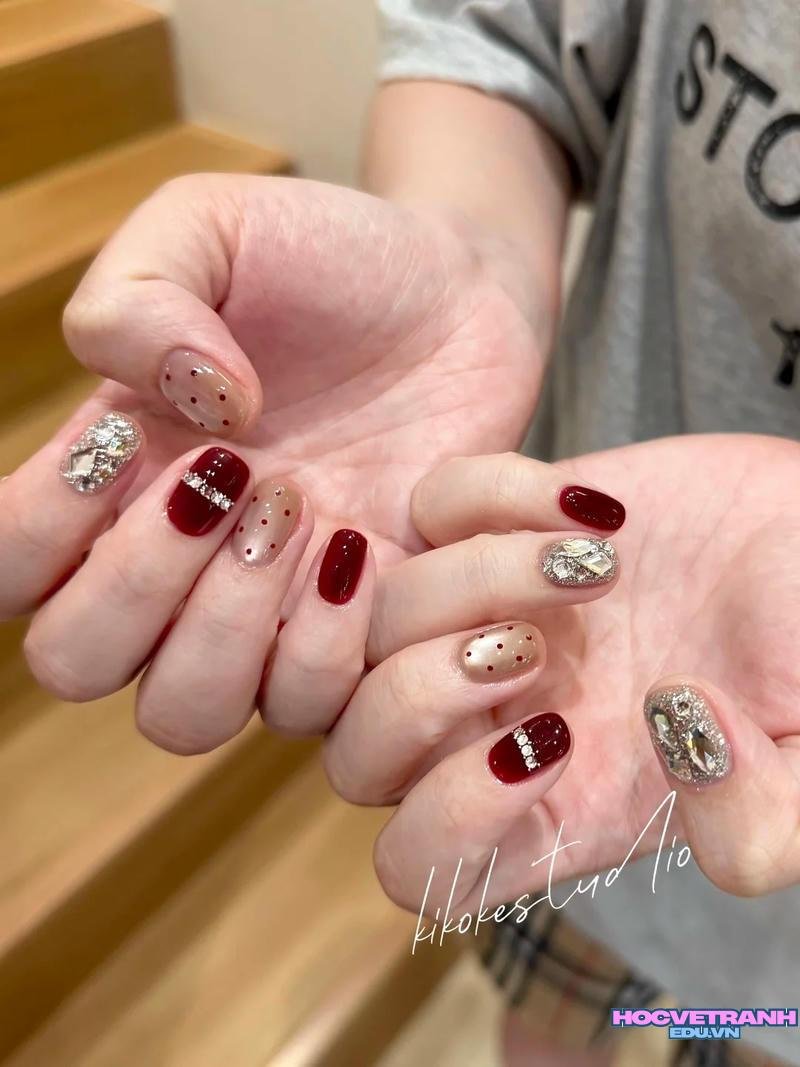 Tổng hợp ảnh nail noel hot