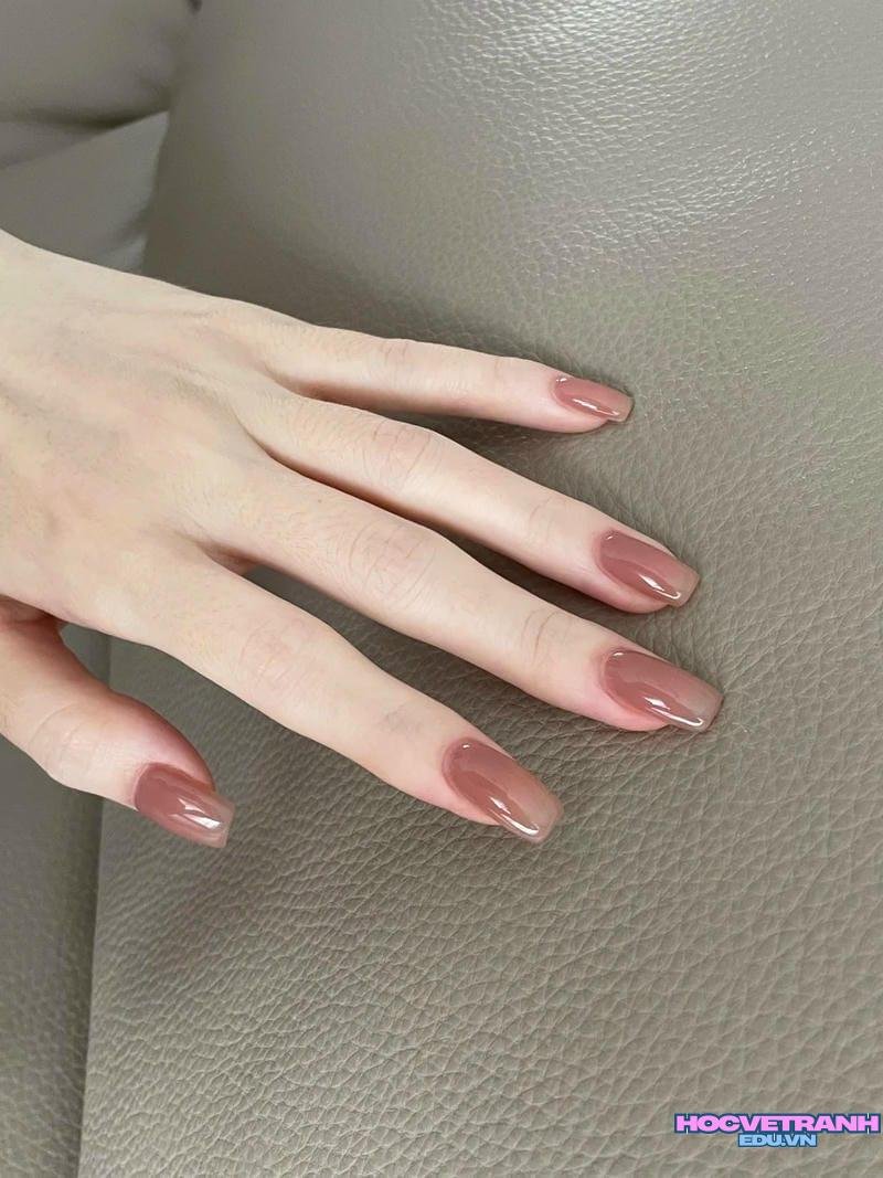Tổng hợp ảnh nail sơn trơn chất lượng nhất