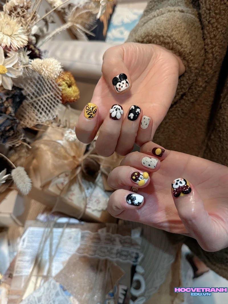 Tuyển chọn ảnh nail chuột mickey chất lượng nhất