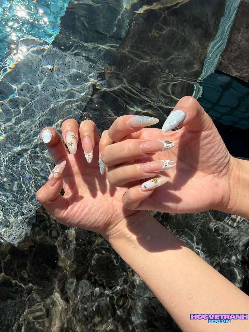 Tuyển chọn ảnh nail đi biển chất lượng nhất