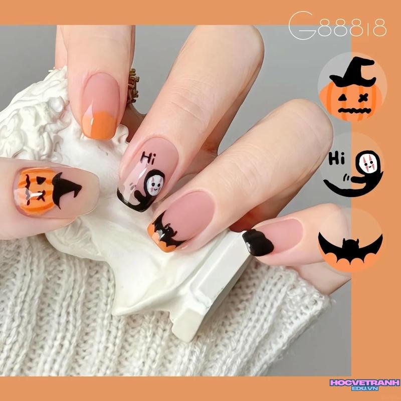 Tuyển chọn ảnh nail halloween chất lượng nhất