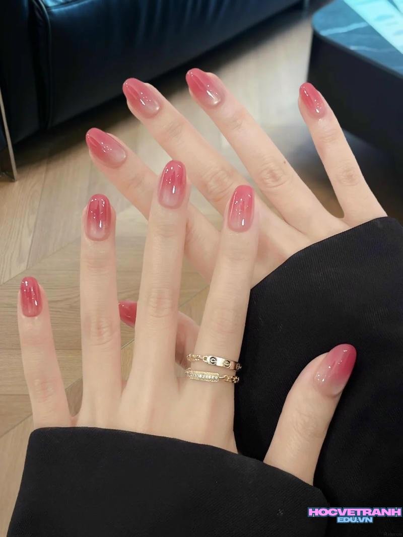 Tuyển tập bộ ảnh nail màu hồng miễn phí