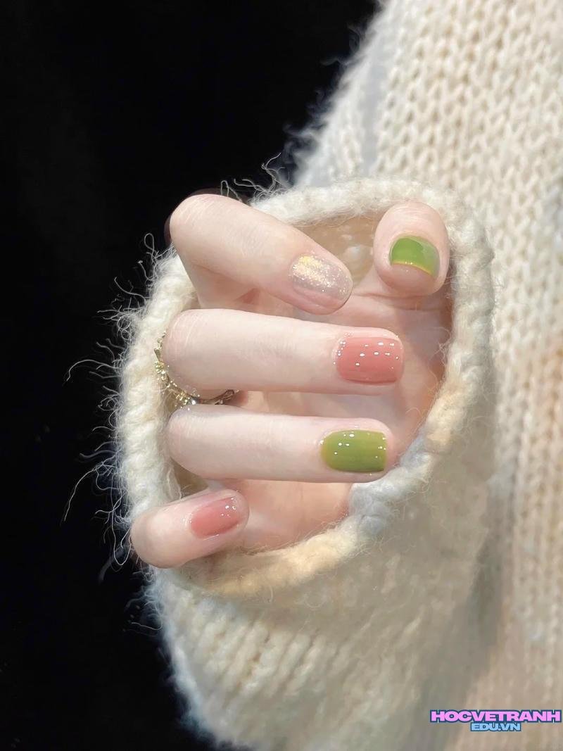 Tuyển tập bộ ảnh nail nhiều màu miễn phí