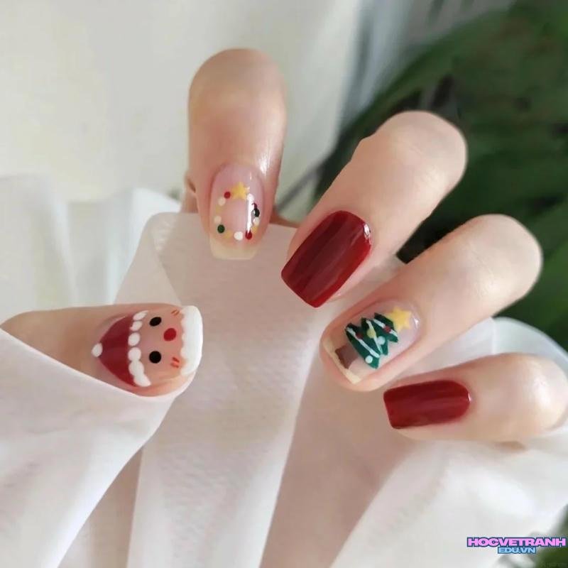 Tuyển tập bộ ảnh nail noel trend nhất