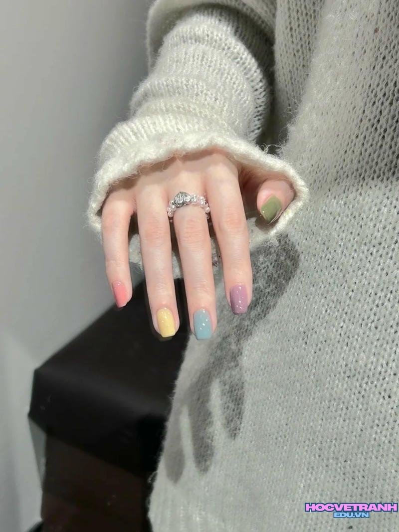 Tuyển tập bộ ảnh nail pastel trend nhất