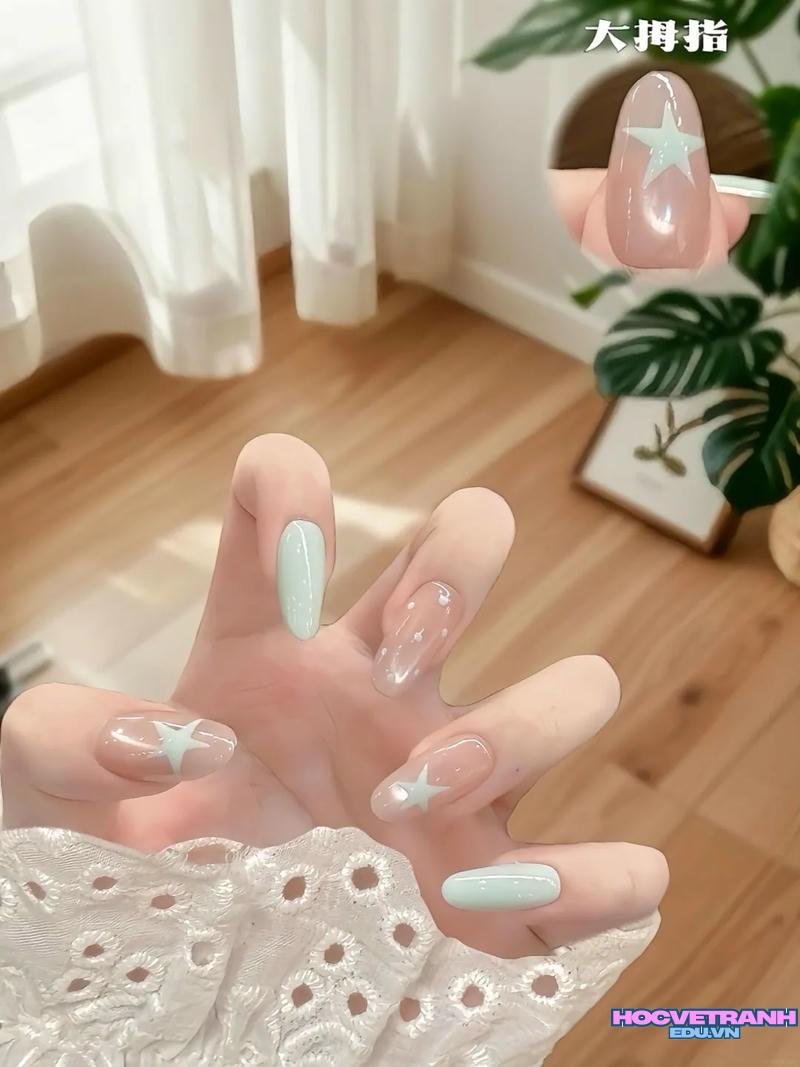 Xem ảnh mẫu móng tay đẹp nhẹ nhàng đẹp nhất