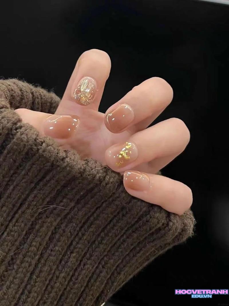 Xem ảnh nail hợp mệnh thổ mới nhất