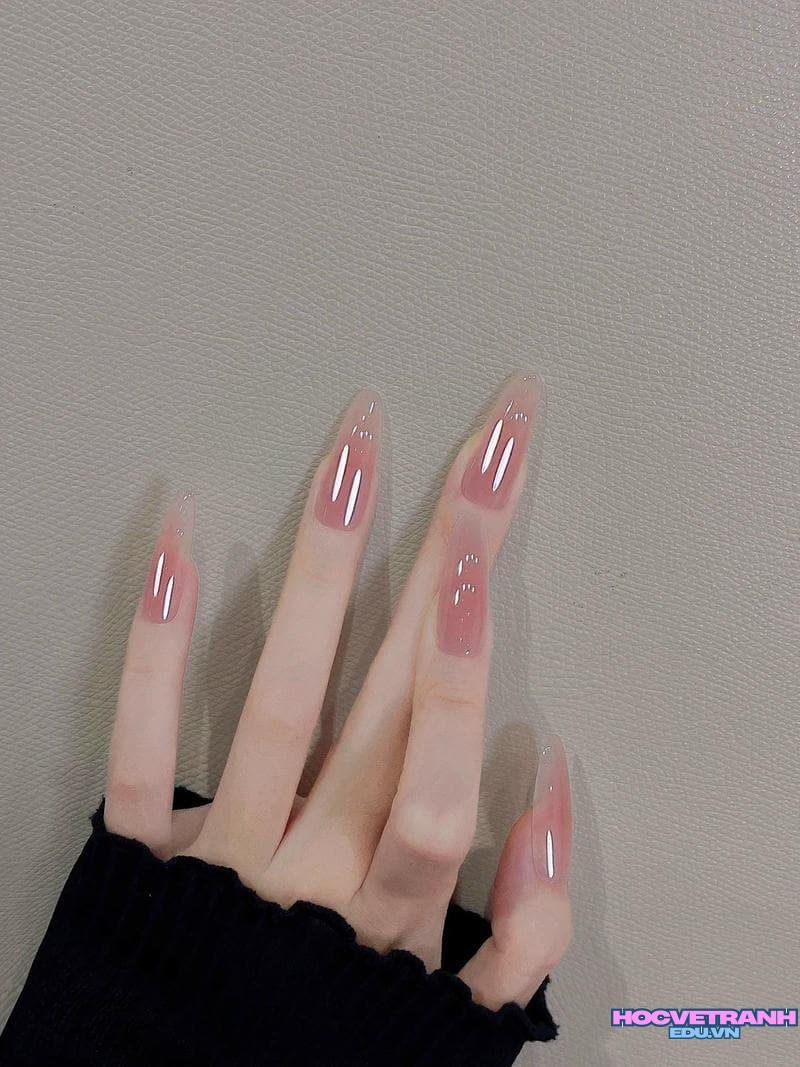 Xem ảnh nail màu hồng đẹp nhất