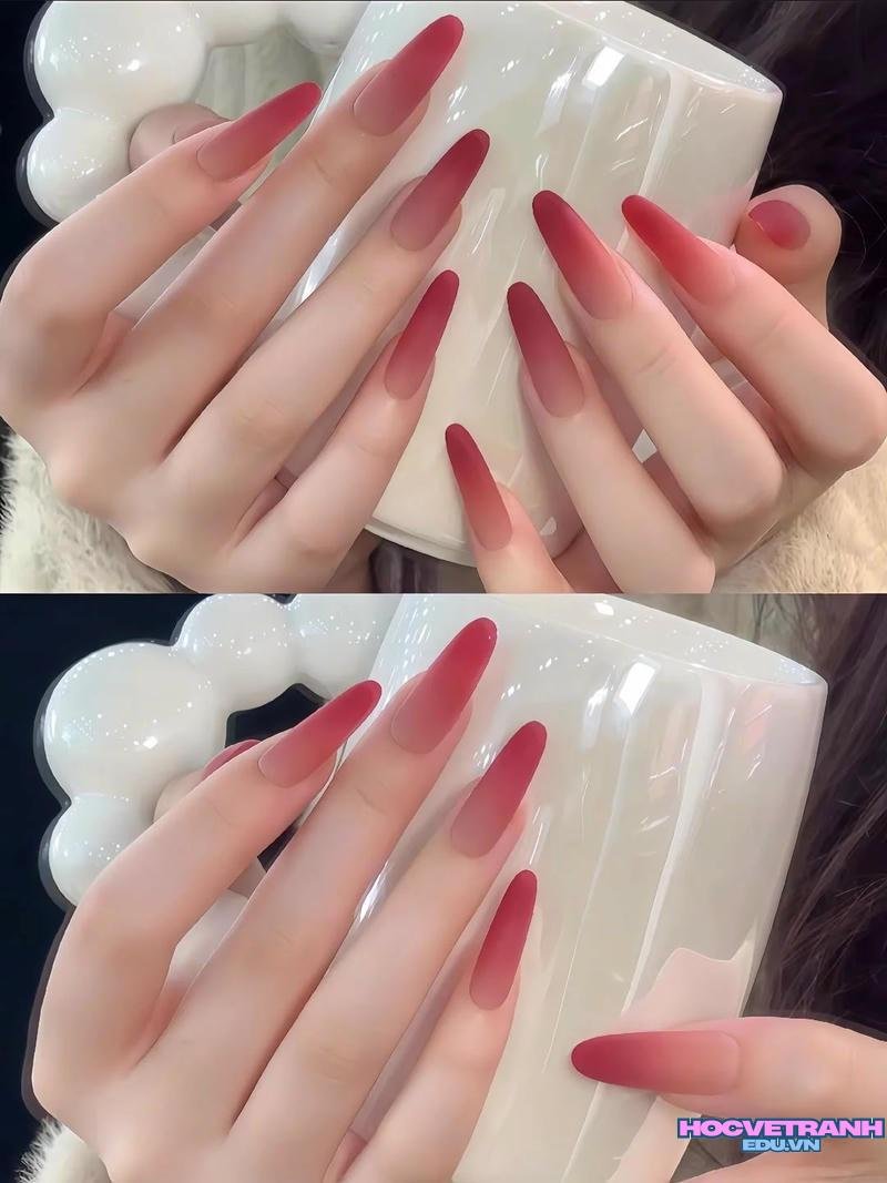 Xem ảnh nail omber mới nhất