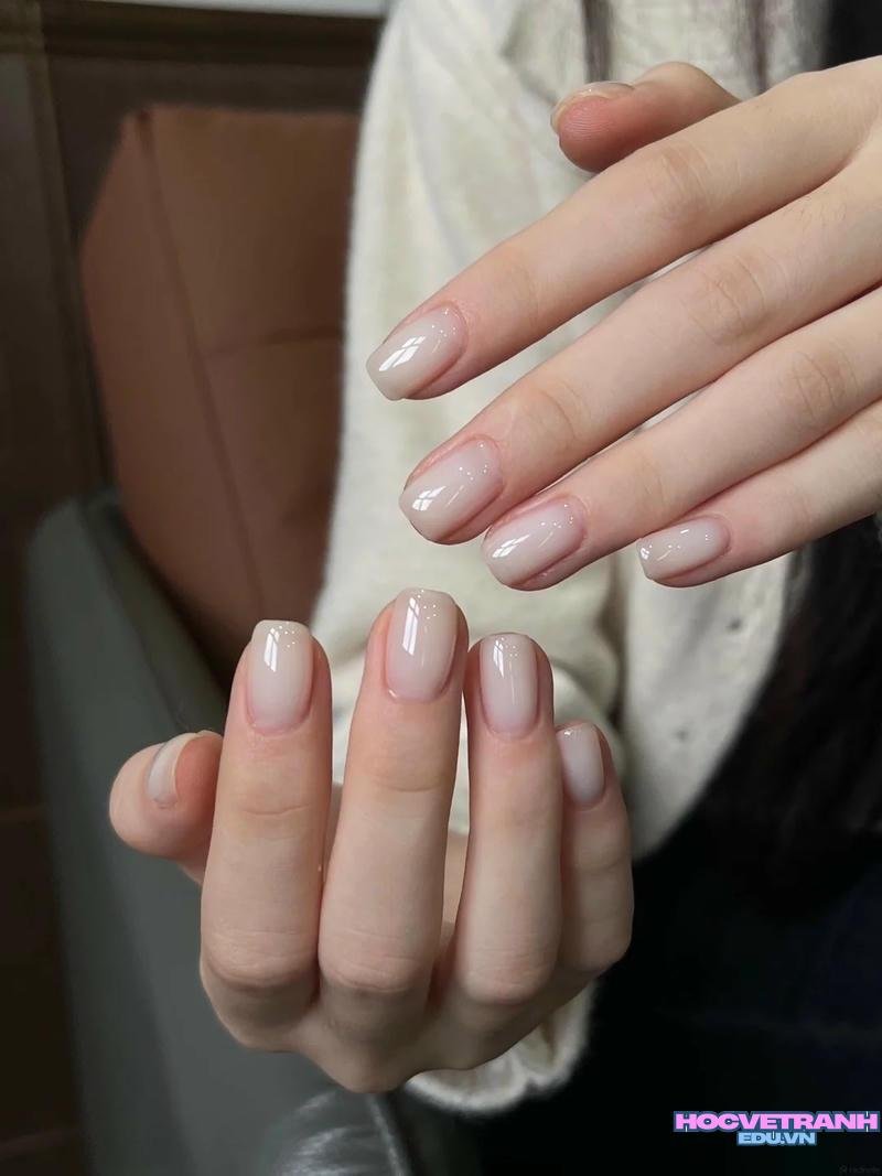 Xem ảnh nail sơn trơn mới nhất