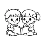 Tuyển tập 25+ tranh tô màu bạn trai bạn gái cực kỳ dễ thương