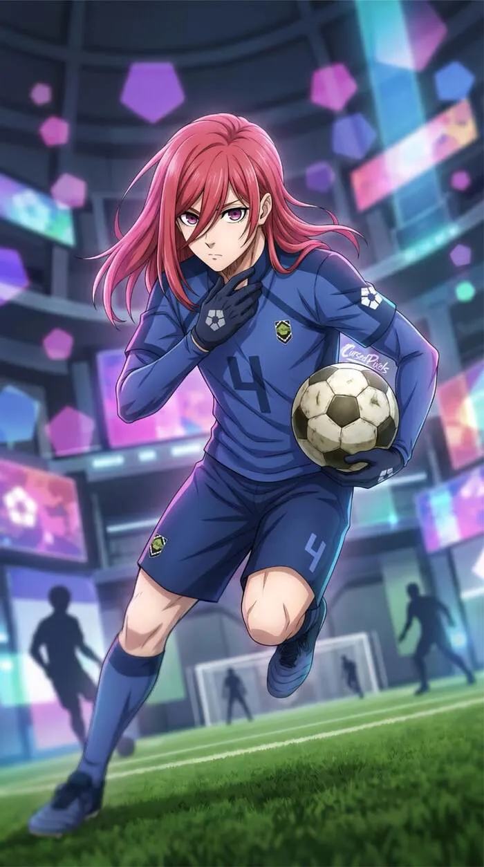 ảnh anime bóng đá con gái slay