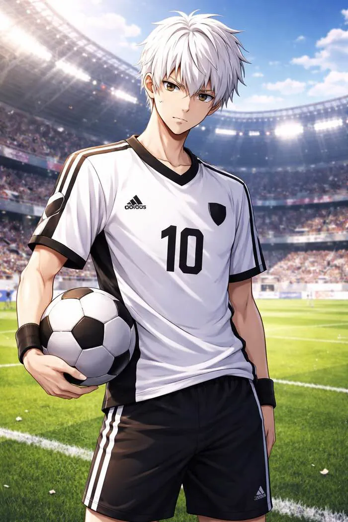 ảnh anime bóng đá con trai