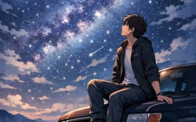 ảnh anime chill ban đêm