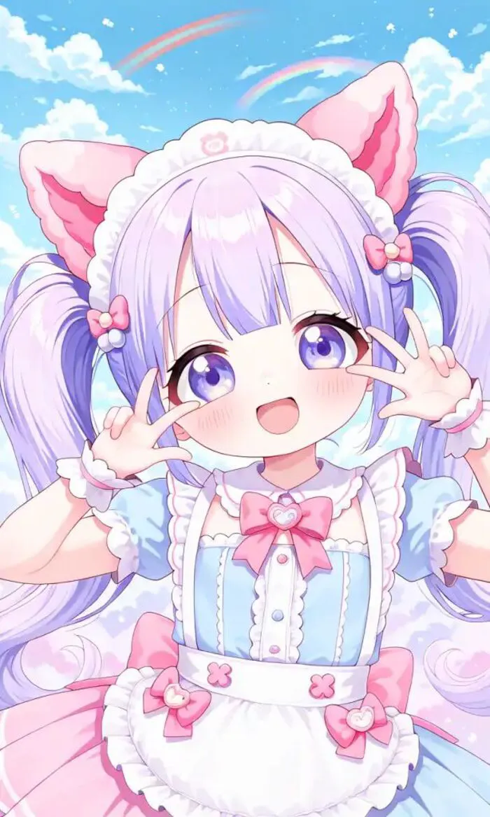 ảnh anime cute cực xinh